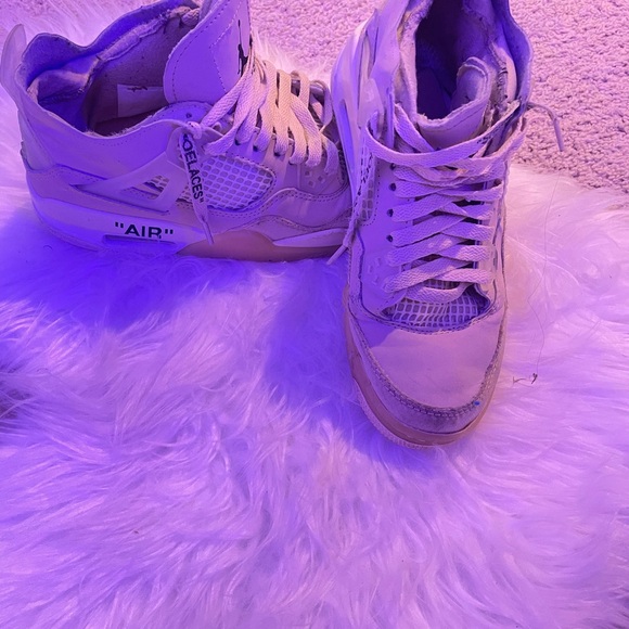 Jordan Shoes - Jordan Cream and White Sneakers